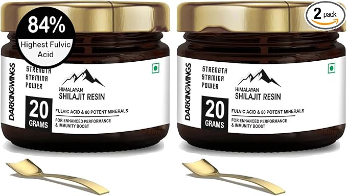 Pure Himalayan Shilajit Resin High Potency for Men & Women, Pure Natural Shilajit, 500 mg Per Serving, Naturally Occuring Trace Minerals & Fulvic Acid for Energy, Metabolism & Immune Support