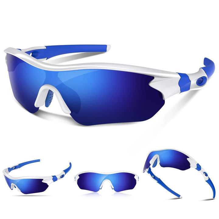 Polarized Sports Sunglasses for Men Women Youth Baseball Running Fishing Tennis Golf Cycling Driving Motor TAC UV400 TR90