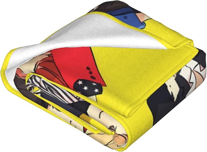 Blanket 50"X60" Soft and Comfortable Warm Fleece Throw Full Picture of Idol Group Blankets Yoga Blankets Beach Blanket Picnic Blankets for Dorm Room Decor Sofa Bed Camping Travel All Season