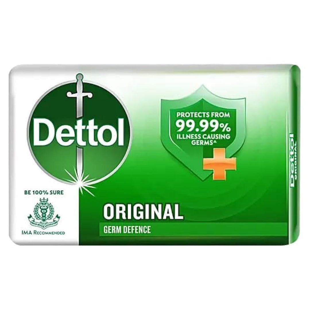 Dettol Original Bar Soap 125 Gr 6-Pack (6 X 125 Grams)
