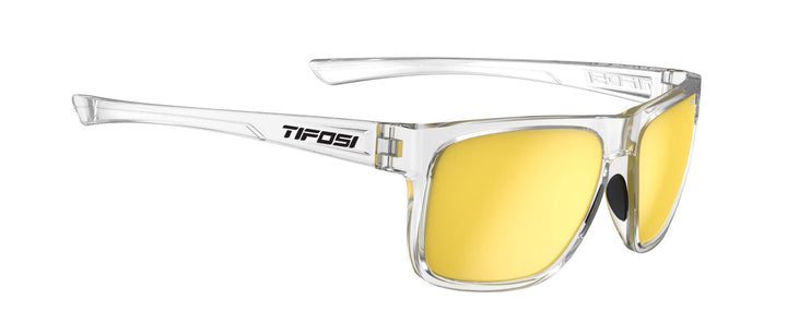 Tifosi Optics Swick Sunglasses (Crystal Clear/Smoke Yellow Lenses)