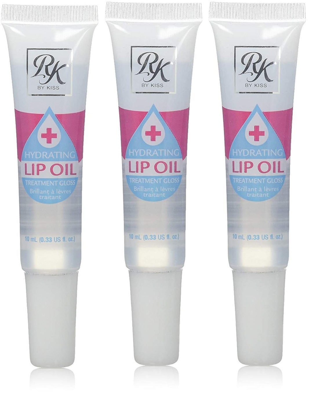 Ruby Kisses Hydrating Lip Gloss Clear Hydrating Lip Gloss (3 PACK)