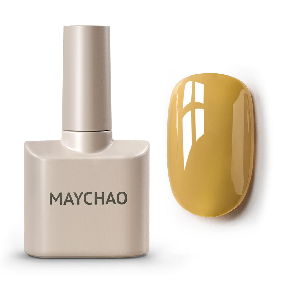 Maychao 15Ml Gel Nail Polish 1Pc Fall Fragrance Gel Polish Soak Off Uv Led Nail Polish Nail Art Starter Manicure Salon Diy At Ho