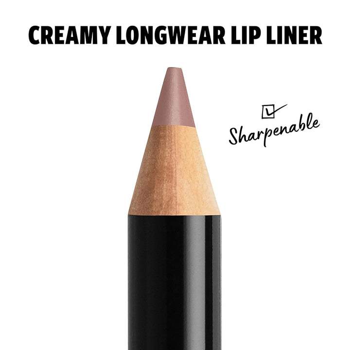 NYX Slim Lip Pencil | Long-Lasting Creamy Lip Liner | Hot Red - 2 Pack