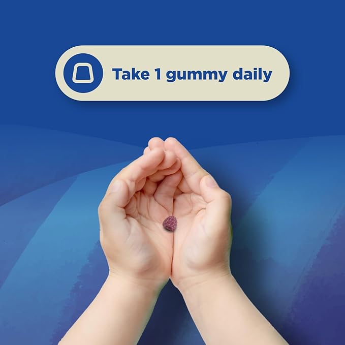 Bundle of Delicious Daily Kids Multivitamin Gummies - Multivitamin for Kids Immunity Support Gummies and Relaxing Calm Magnesium Gummies for Kids for Nerve Bone and Muscle Health Calm Gummies