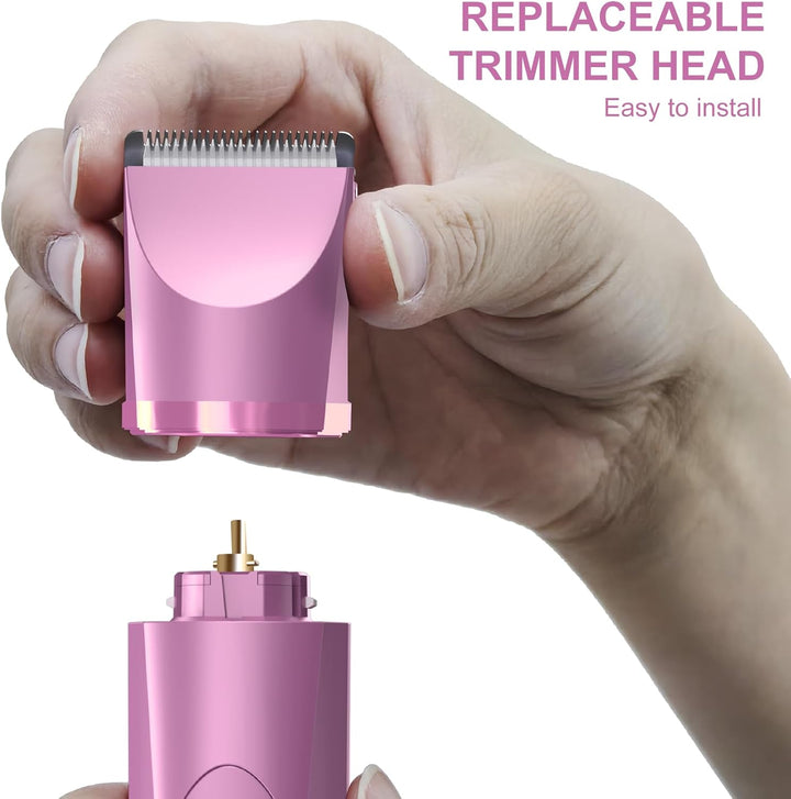 Electric Body Hair Trimmer | Groin & Bikini Trimmer for Men & Women | Waterproof, USB Rechargeable
