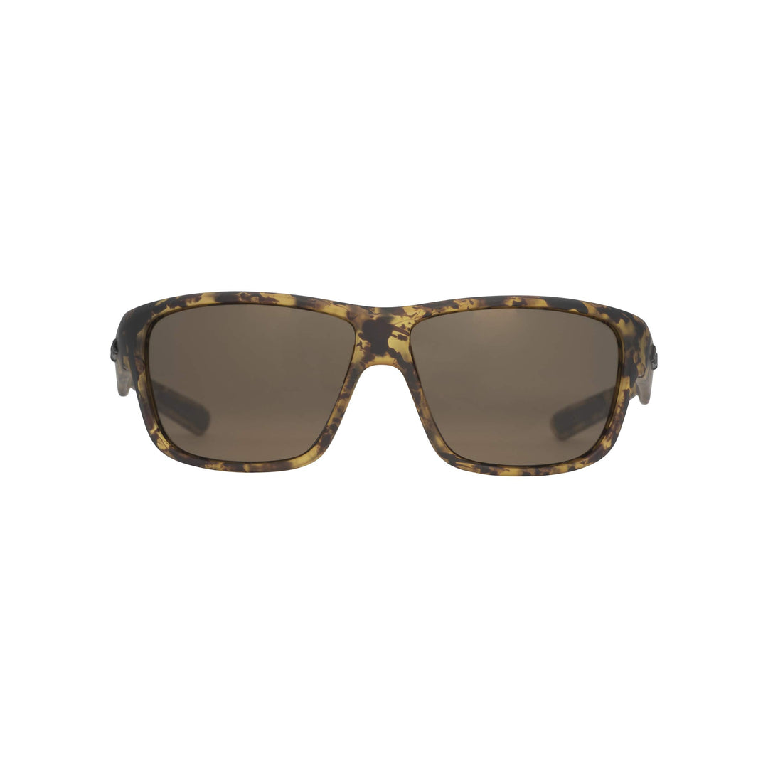 HUK, Polarized Lens Eyewear with Performance Frames, Fishing, Sports & Outdoors Sunglasses Panto, (Spar) Brown/Tort, Medium/Large