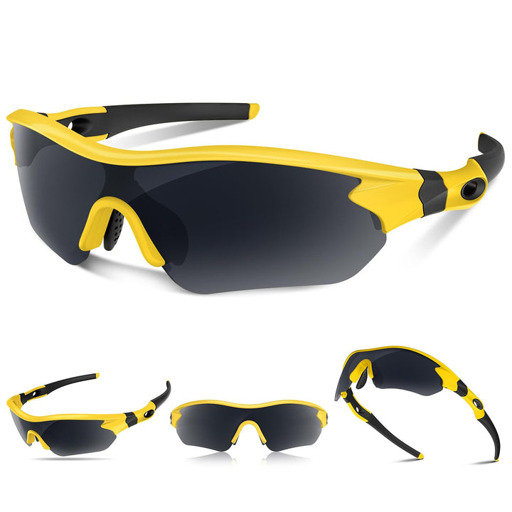 Polarized Sports Sunglasses for Men Women Youth Baseball Running Fishing Tennis Golf Cycling Driving Motor TAC UV400 TR90
