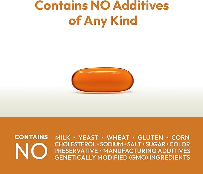 ANDREW LESSMAN PC Liver and Brain Benefits 60 Softgels - Phosphatidyl Choline, Most Important Building Block for Healthy Liver and Brain Structure, Function. No Additives. Easy to Swallow Softgels