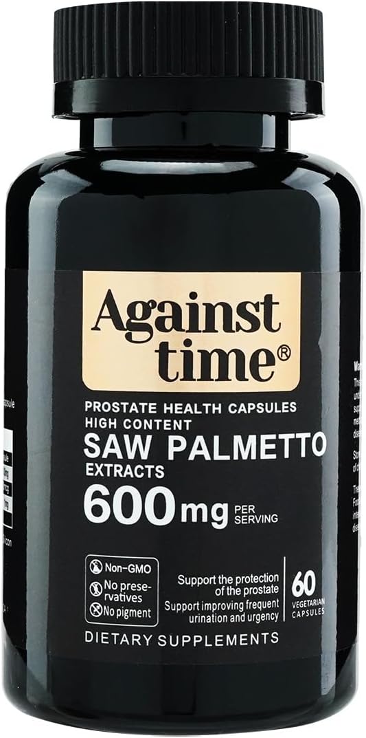 Ultra High Content Saw Palmetto Prostate Support Complex, 60 Capsules, with Vitamin B1 and B12