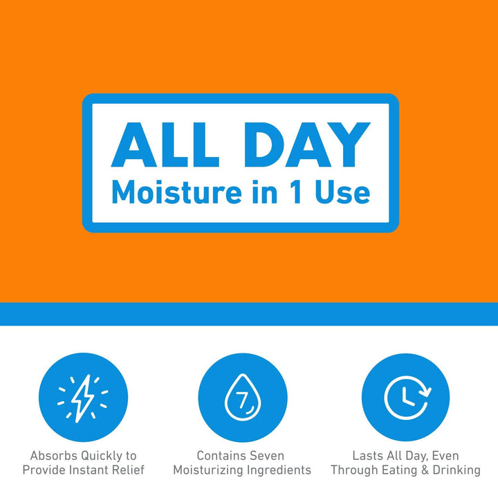 O'Keeffe's Lip Repair Lip Balm With Cooling Relief for Dry, Cracked Lips - Stick (Twin Pack) - Moisturizer for Extremely Cracked, Dry Lips