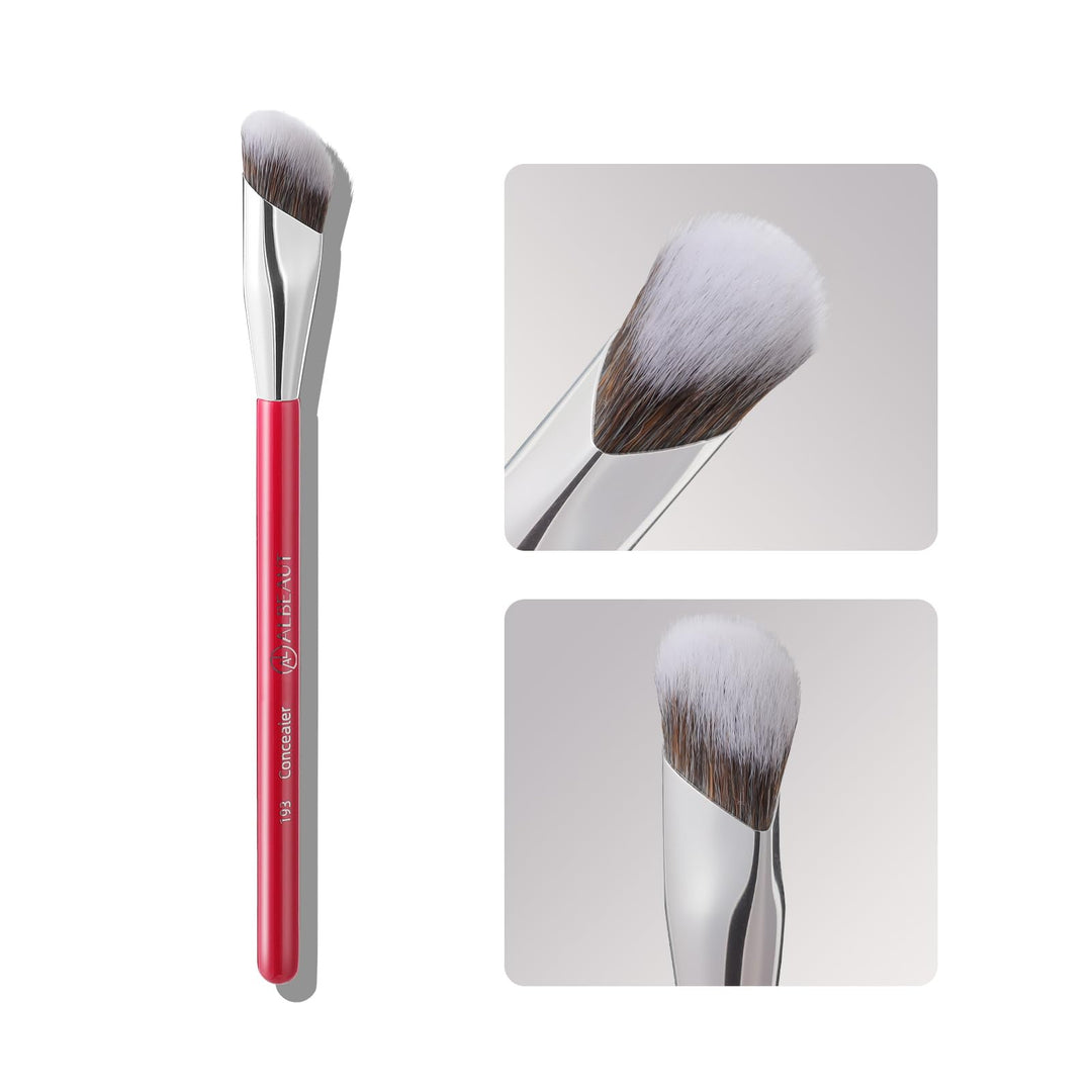 Albeaut Concealer Brush, Under Eye Makeup Small Angled Precision Face Blending Brush (193 Concealer Brush-Limited Edition)