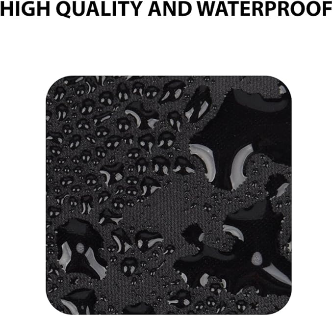 Gold Armour Rainfly Tarp Hammock, Premium 14.7ft/12ft/10ft/8ft Rain Fly Cover, Waterproof Ultralight Camping Shelter Canopy, Survival Equipment Gear Camping Tent Accessories (Black 10ft x 10ft)