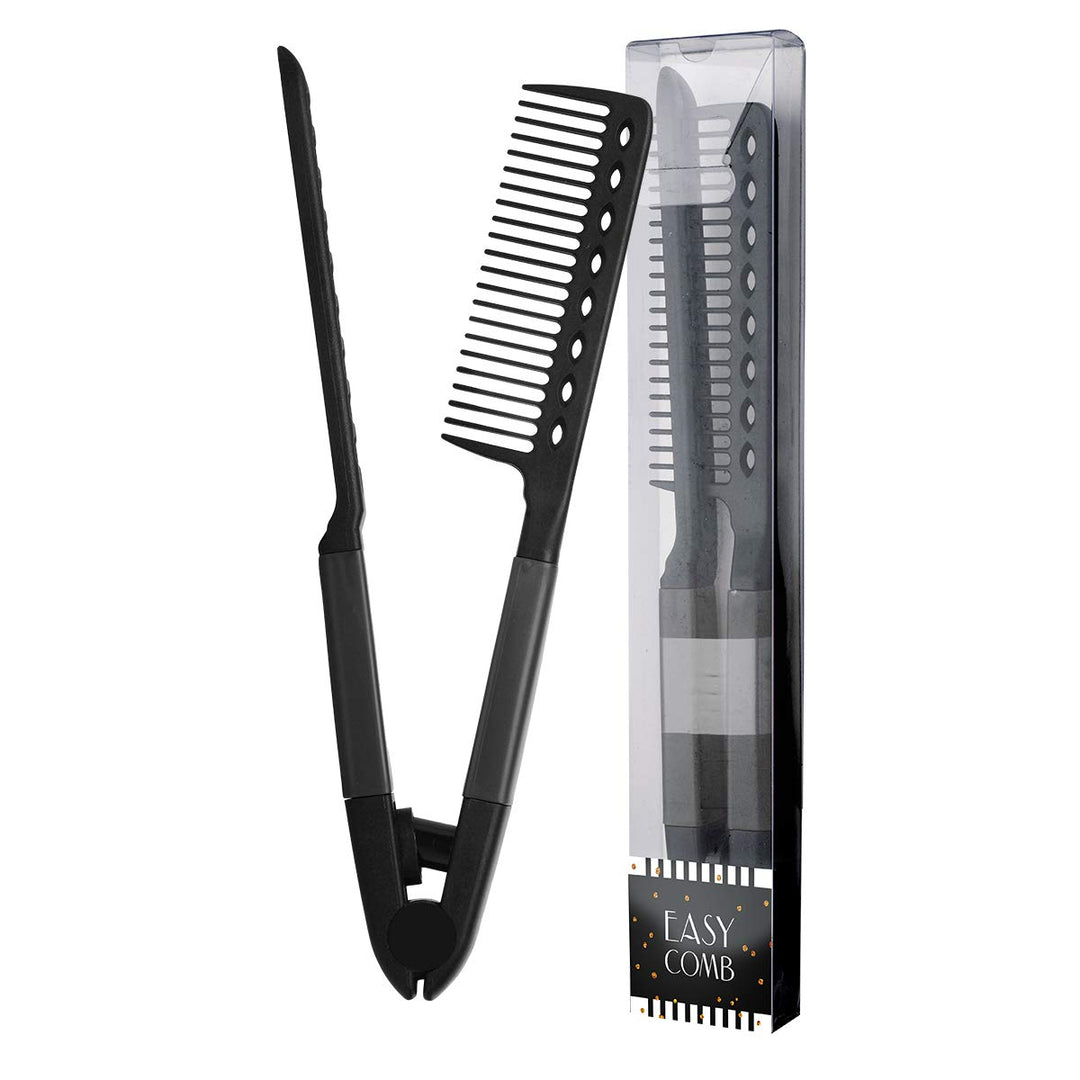 HerStyler Comb For Straightening Hair - Hair Styling Comb For Great Tresses - Flat Iron Comb With A Firm Grip - Straightening Co