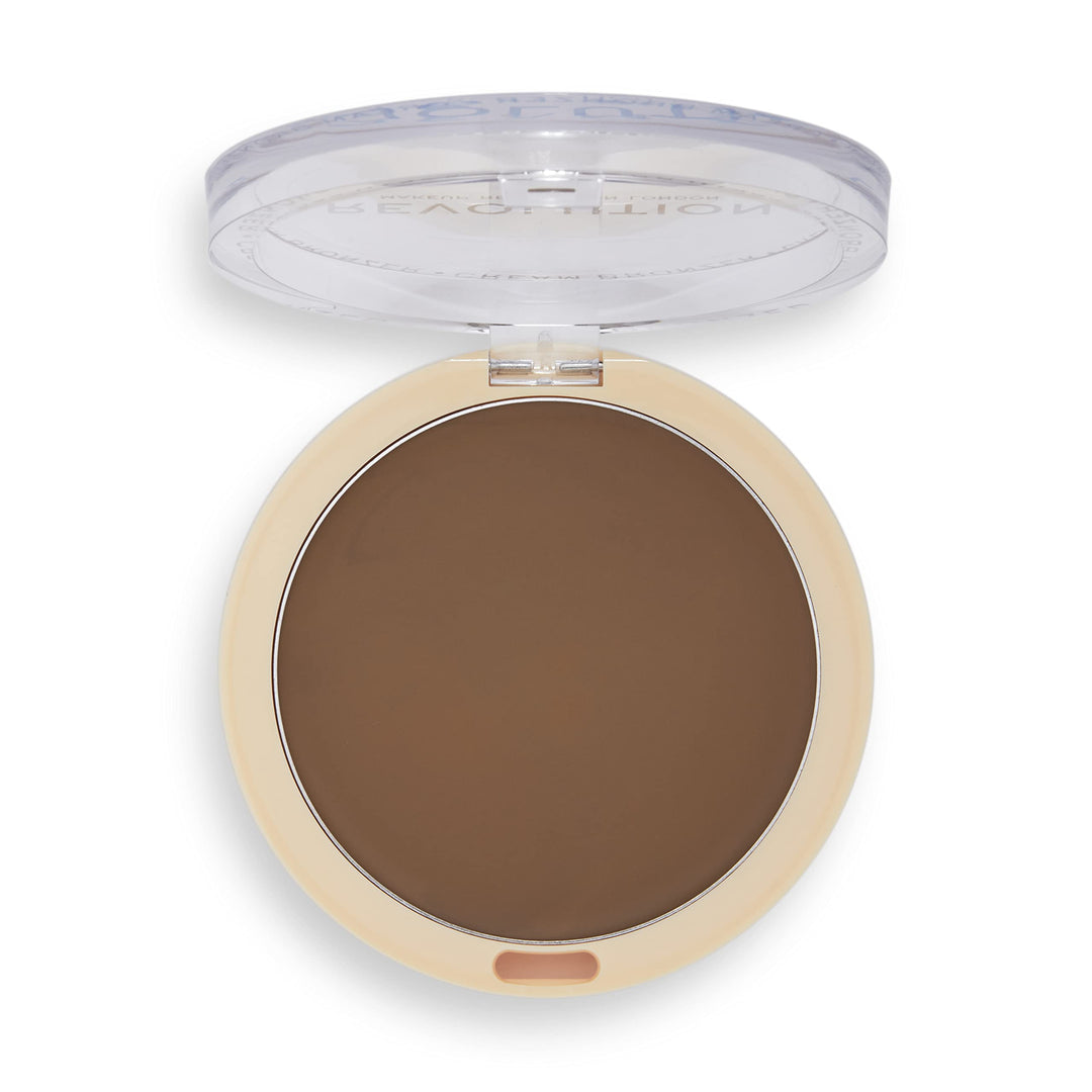 Revolution Beauty, Ultra Cream Face Bronzer, Buildable & Blendable Cream Contour, Vegan & Cruelty Free, Medium, 0.24 Oz.