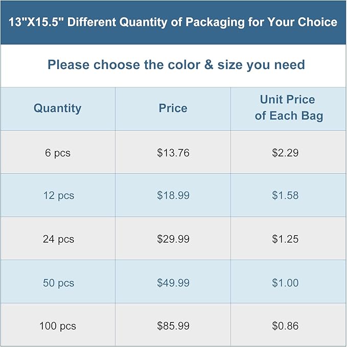 iMucci 13"X15.5" 6Pcs Mesh Laundry Drawstring Bag Nylon Drawstring Gym Bag with Cord Lock Closure