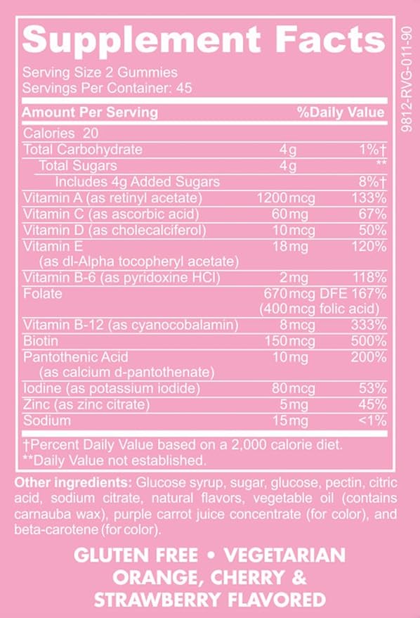 Baby Blues Mom's Multi Daily Multi-Vitamin Gummies