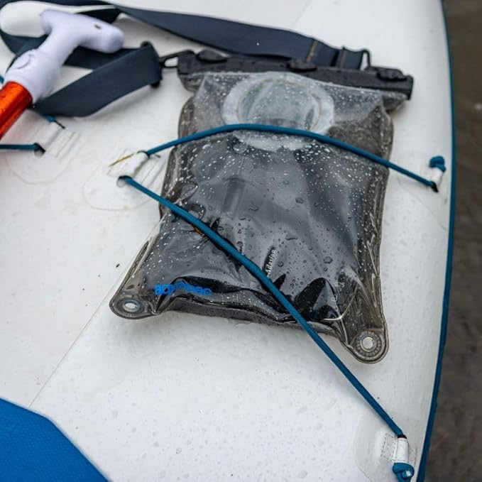 Aquapac Waterproof Large Paddle Case, Made in the UK, Shoulder Strap, Travel Essential, 5 Year Warranty (Large)