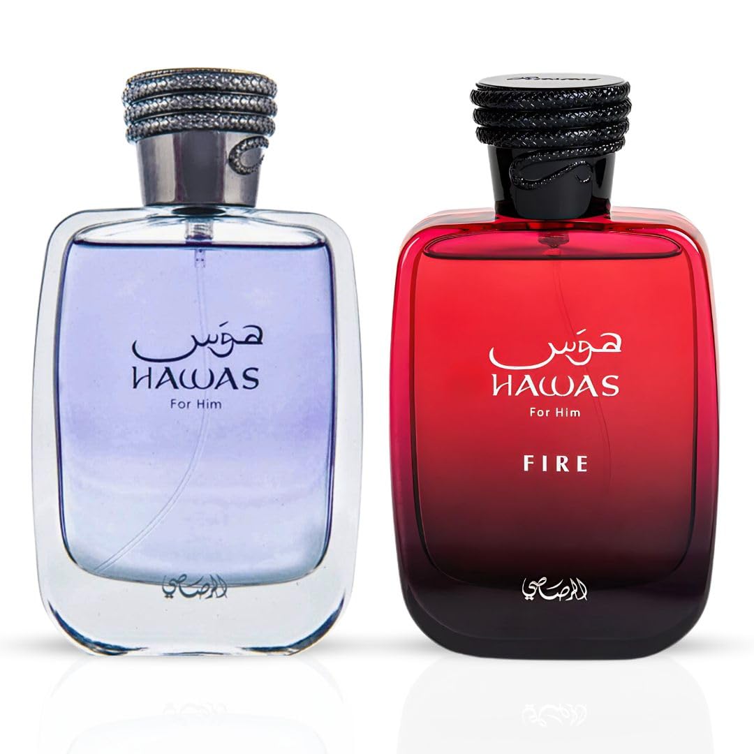 RASASI Hawas Ice Eau de Parfum for Men | 100ml | Premium Arabian Fragrance