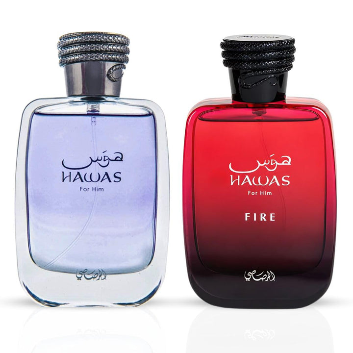 RASASI Hawas EDP Spray for Men | 100ML Long-Lasting Luxury Scents | Pack of 3