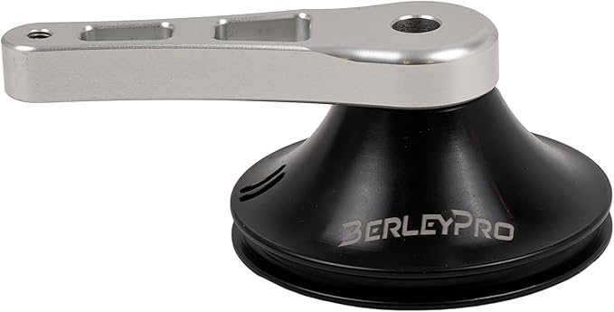 BerleyPro Raised Handle for Hobie Outback and Compass - Improved Grip, Tracking, and Comfort - CNC Machined Aluminum with Stainless Steel Fasteners