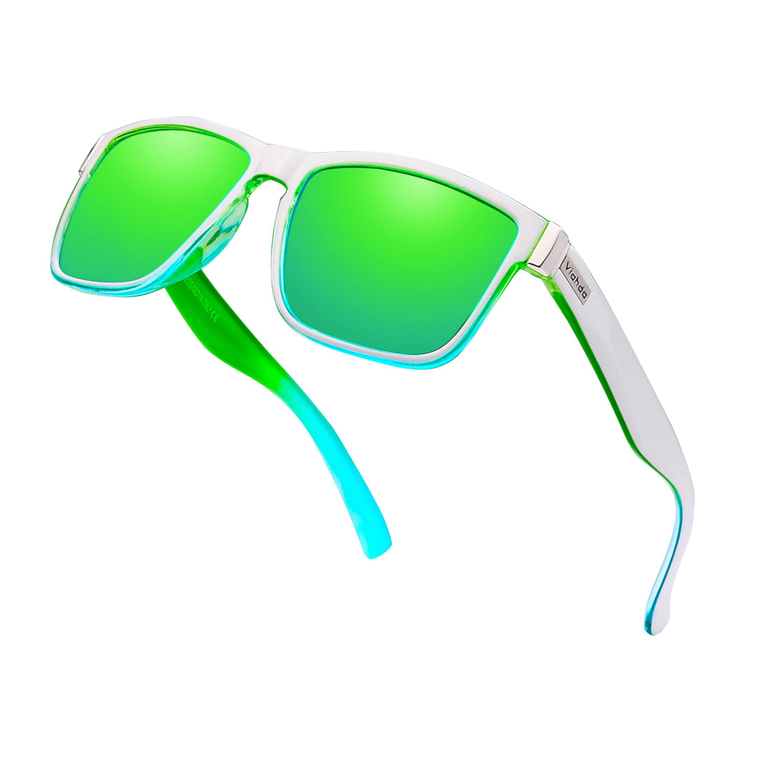 VIAHDA Polarized Sports Sunglasses for Man Cycling Running Fishing Golf Sun glasses Women HD6009