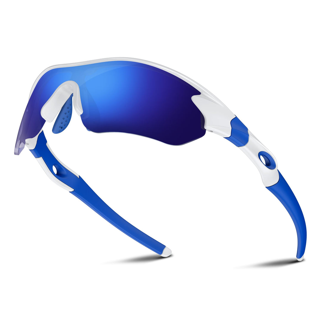Polarized Sports Sunglasses for Men Women Youth Baseball Running Fishing Tennis Golf Cycling Driving Motor TAC UV400 TR90