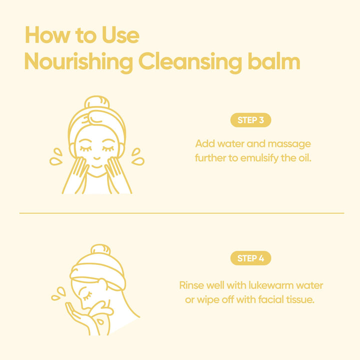 BANILA CO Clean it Zero Nourishing Cleansing Balm | Korean Makeup Remover for Dry Skin | Vegan | Cleansing Oil, Facial Cleanser Made with Ginseng Root & Soybean Peptide (100ml / 3.38 fl. oz)