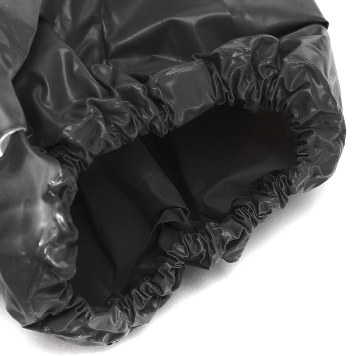 Heavy Duty Sauna Suit Men Women Weight Loss Exercise Slimming Gym Fitness Workout Anti-Rip Sweat Suit (Black, M)