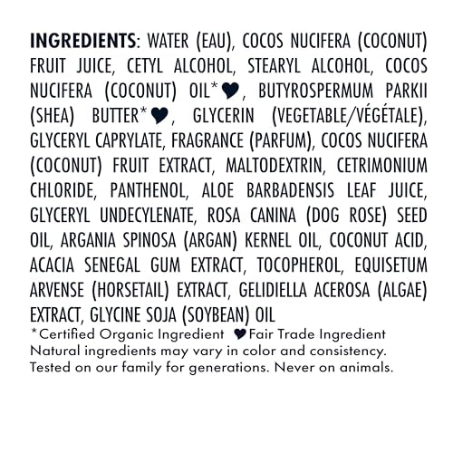SheaMoisture 100% Virgin Coconut Oil Daily Hydration Conditioner, 13 Ounce