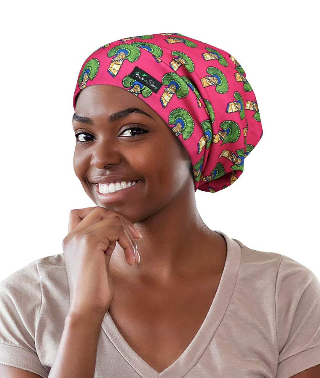 Focuscare Hair Covers For Women With Silk Satin Sleeping Beanie