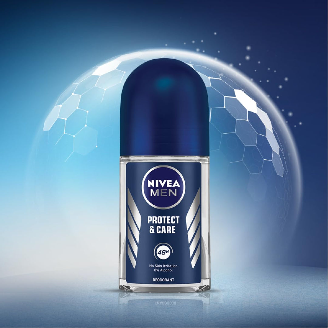 Nivea Men Protect And Care Roll On, 50Ml