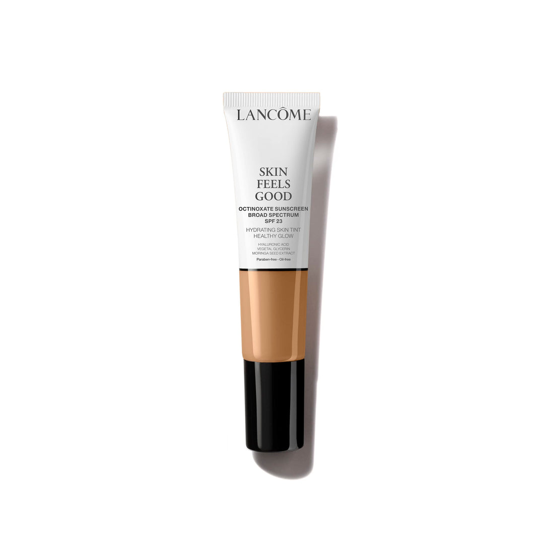 Lancôme Skin Feels Good Hydrating Tinted Moisturizer with SPF 23 - Oil-Free & Lightweight Foundation - Sheer Coverage with Healthy Glow Finish - 08N Sweet Honey