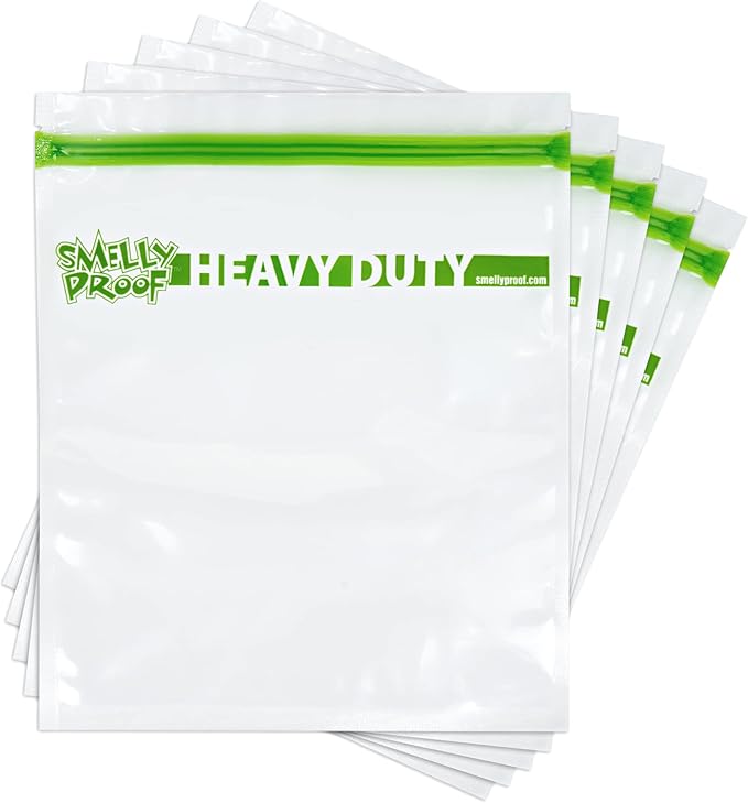 50pcs BULK DEAL, Reusable Extra HEAVY DUTY Ziplock Bags Thick 5mil Reclosable Bags, BPA-Free, Washable Dishwasher-Safe, Made in USA Resealable Ziplock Thick Bags, FLAT Large Quart 10" x 8.5" - 50 pcs