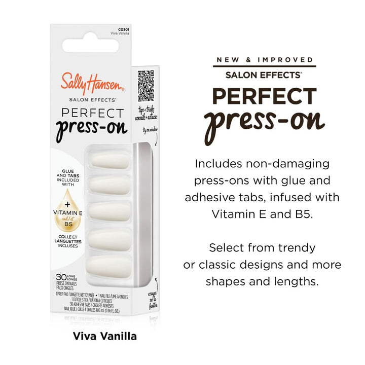 Sally Hansen Instant Cuticle Remover | Salon Effects Press-On Nails 30 Designs