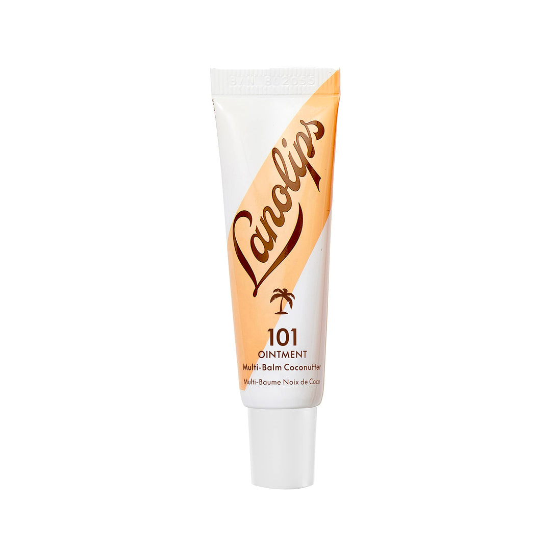 Lanolips 101 Ointment Multi-Balm, Coconutter - Fruity Lip Balm With Vitamin E Oil And Lanolin For Lip Hydration - Naturally Flav