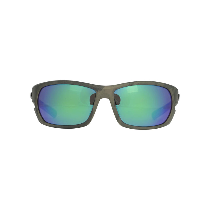 HUK, Polarized Lens Eyewear with Performance Frames, Fishing, Sports & Outdoors Sunglasses Panto, (Challenge) Green Mirror/Southern Tier Subphantis, Medium