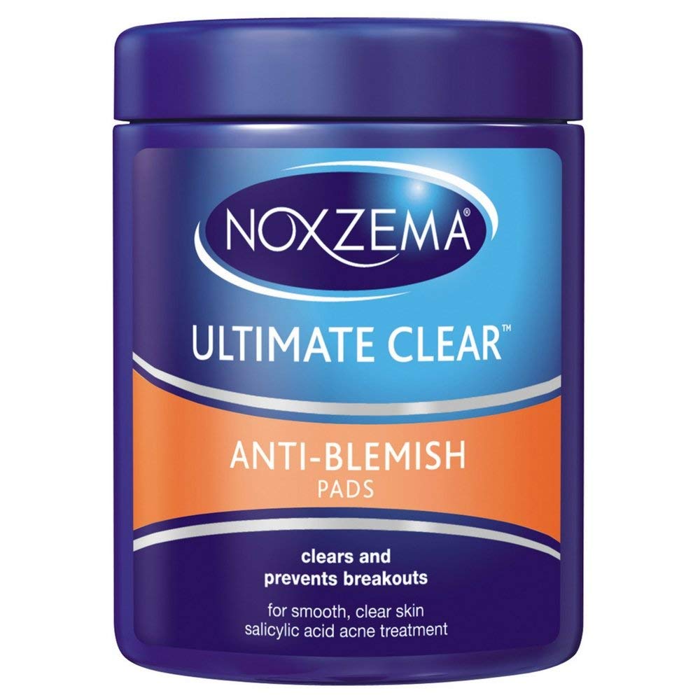 Noxzema Ultimate Clear Pads Anti Blemish 90 Ct (Pack Of 4)