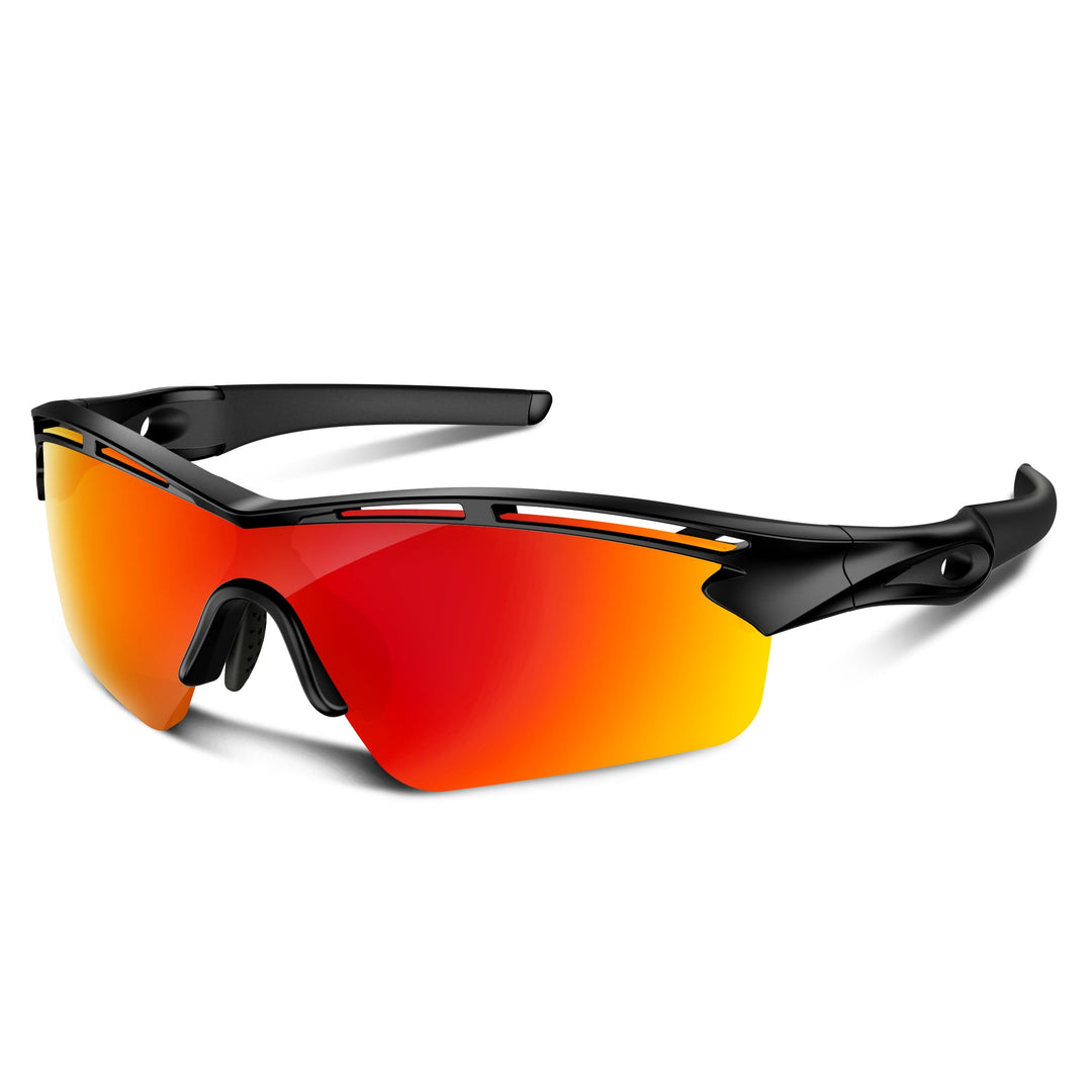 Polarized Sports Sunglasses for Men Women Youth Baseball Cycling Running Driving Fishing Tennis Golf Motor TAC UV400 TR90