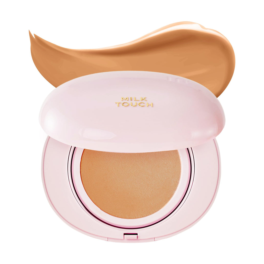 milktouch Cushion Foundation, 24H Flawless Skin, Radiant Shine, No Oxidation, Long-Lasting, Non-Creasing, 60% Hydrating Skincare Infused Korean Foundation, Valentines Gifts (29C Walnut)