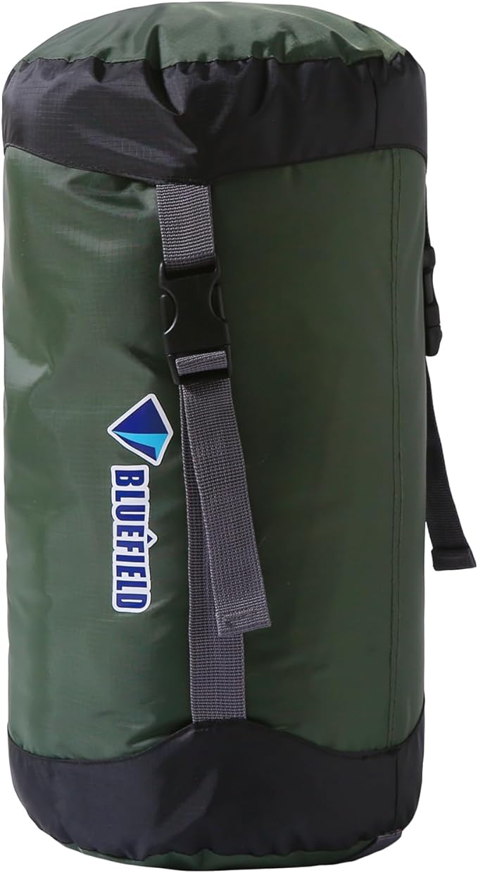 TRIWONDER Compression Sack Nylon Compression Stuff Sack Compression Stuff Sack Sleeping Bag Stuff Sack Ditty Bags with Dust Flap for Backpacking, Hiking, Camping, Traveling