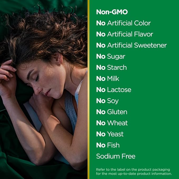 Nature's Bounty Melatonin, 100% Drug-Free Sleep Aid, Dietary Supplement, 10 mg, 60 Count (Pack of 2)