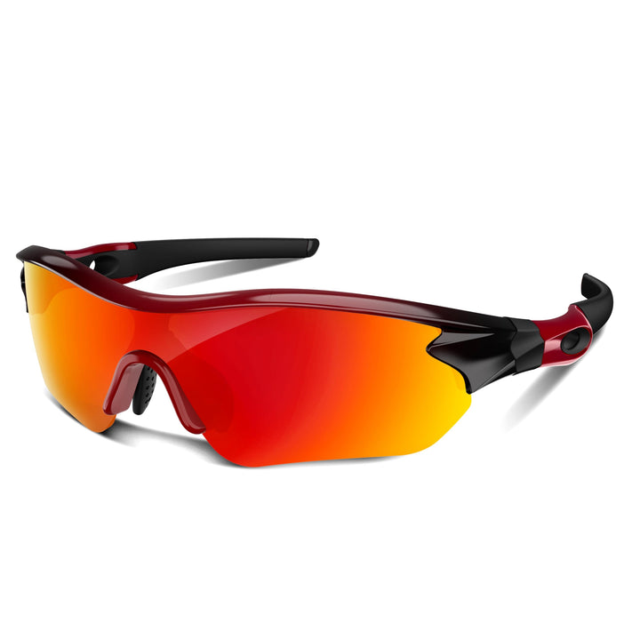 Polarized Sports Sunglasses for Men Women Youth Baseball Running Fishing Tennis Golf Cycling Driving Motor TAC UV400 TR90