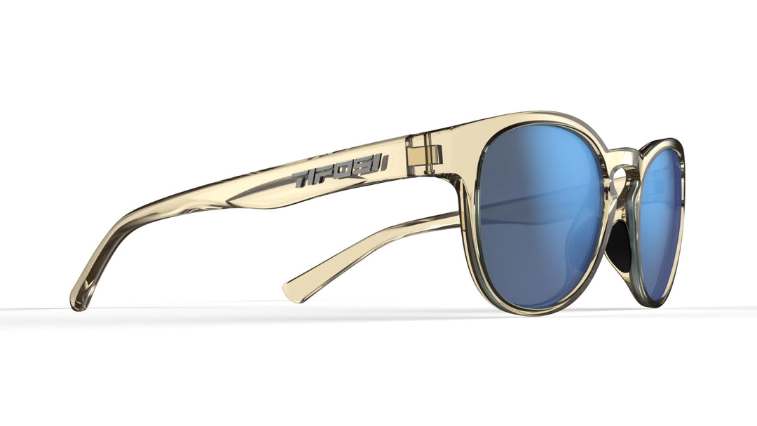Tifosi Svago Sunglasses (Golden Ray, Sky Blue Mirror)