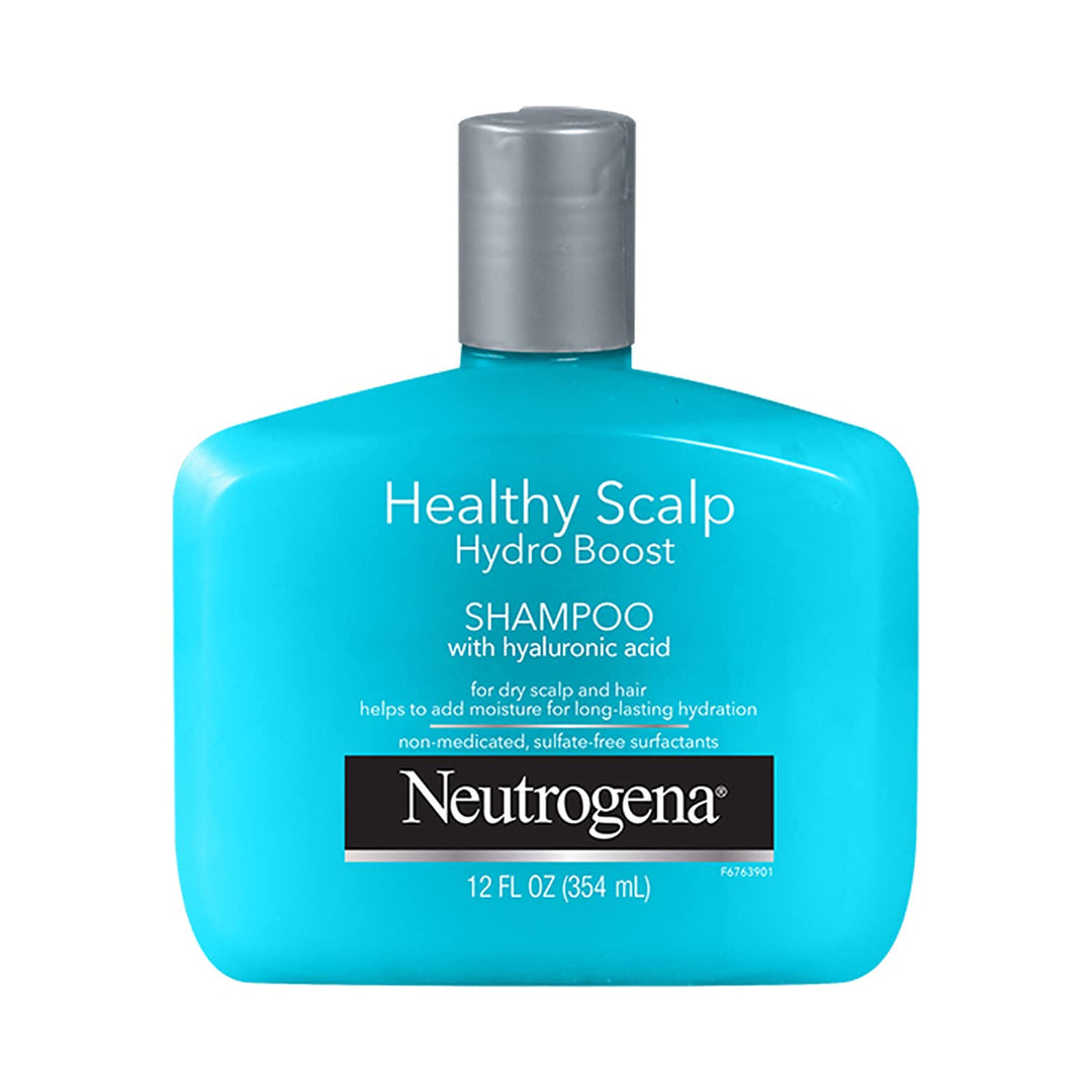 Neutrogena Moisturizing Healthy Scalp Hydro Boost Shampoo For Dry Hair And Scalp, With Hydrating Hyaluronic Acid, Ph-Balanced, P