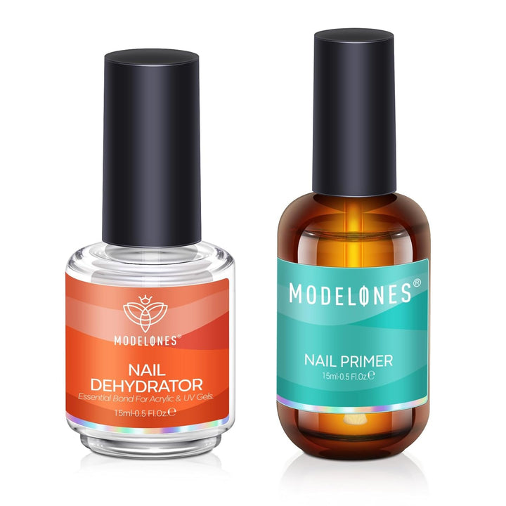 Modelones 15ml Gel Top Coat | Super Shiny No Wipe Base & Top Coat Set