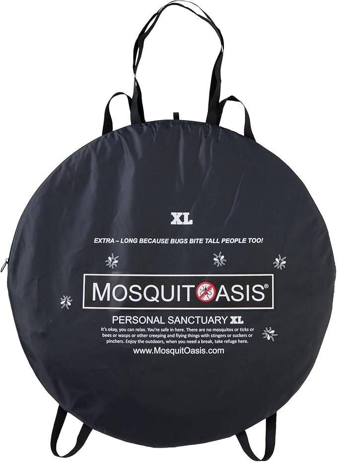 Bigger, but just as Cool MosquitOasis XL Pop-Up Mosquito Net Tent for Summer Camps and Camping 80 inches Long