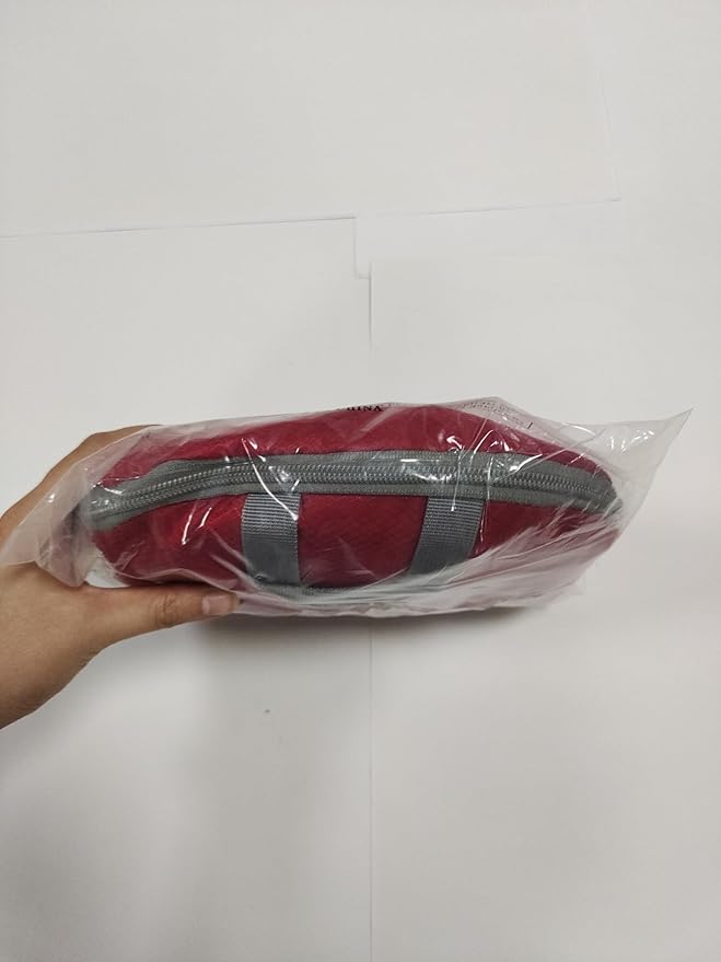 ZOMAKE Lightweight Packable Backpack 30L, Foldable Hiking Backpacks Water Resistant Compact Folding Daypack for Travel(Red)