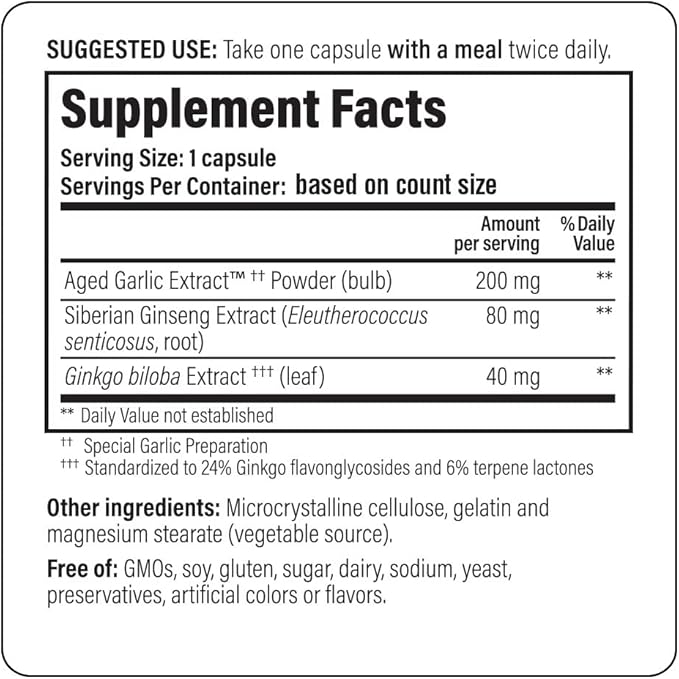 Kyolic Specialty Series, Brain Memory, Concentration & Recall, 90 Capsules