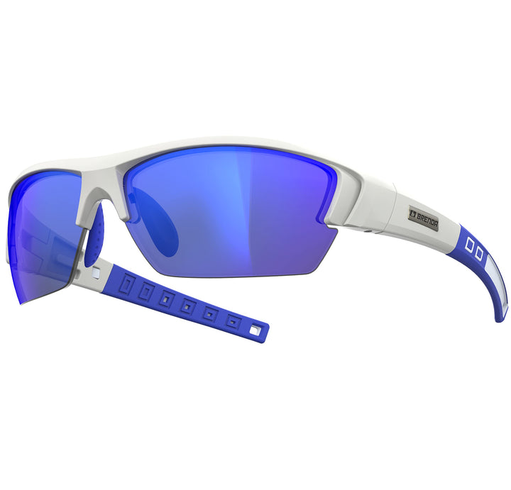 QOOL TIMES Living out your J13 Blue Polarized Fishing Sunglasses for Men Women, UV400 Volleyball Running Driving Golfing Cycling Full Pack Case Pouch and Strap